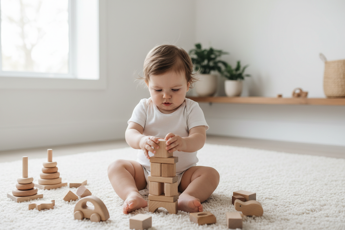 Développement de bébé à 12 mois