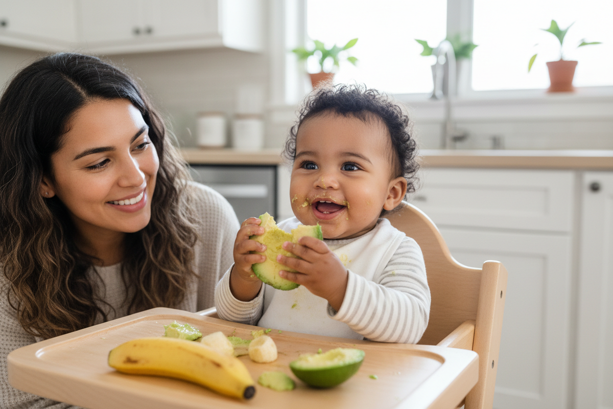 Développement de bébé à 7 mois