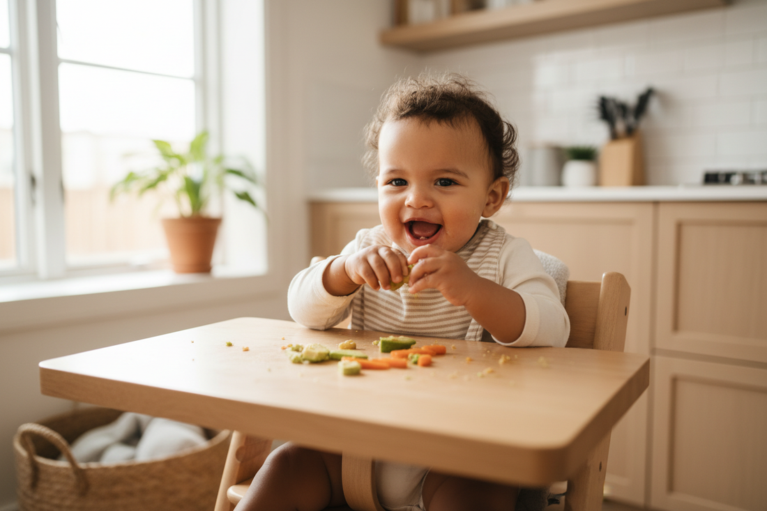Développement de bébé à 9 mois