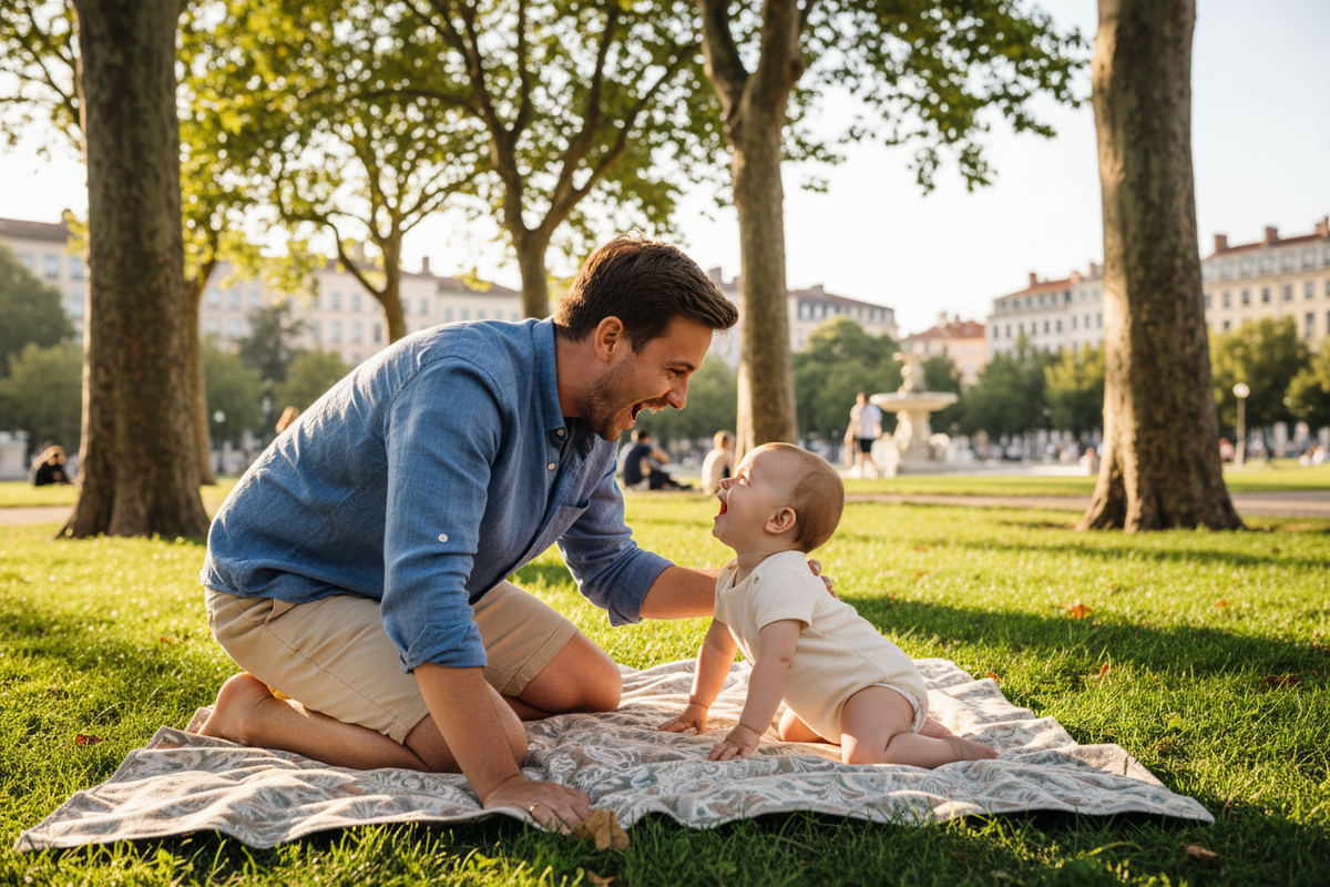 Quand bébé rampe-t-il ?
