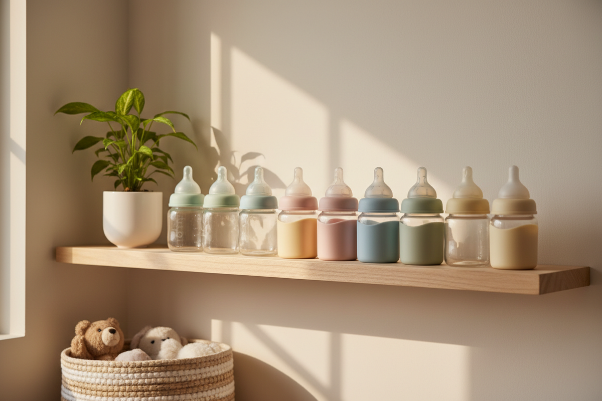 Biberon verre ou plastique : comparatif complet pour faire le bon choix