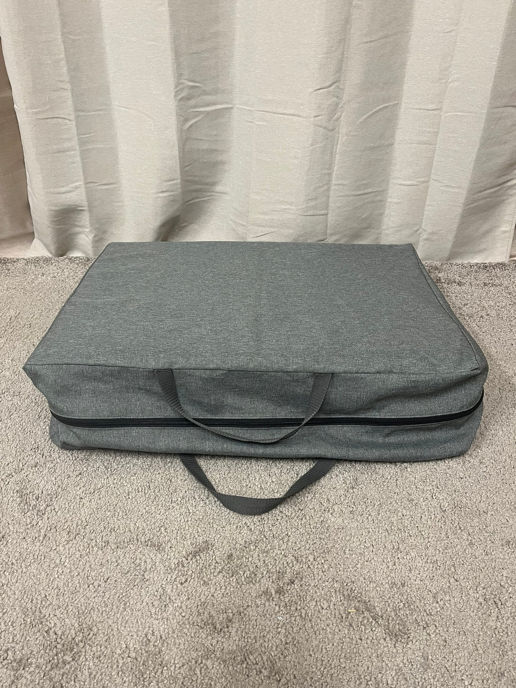 Lit parapluie Lightbed+ vertbaudet gris chiné – très bon état