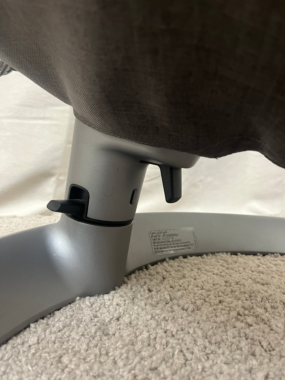 Transat Nuna LEAF Grow 2021 Granite – très bon état