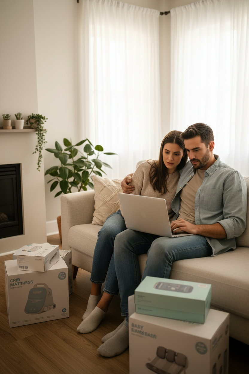 Couple recherche produits