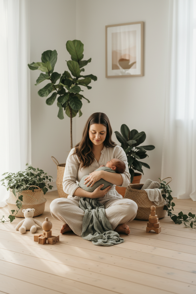 Maman bébé lifestyle